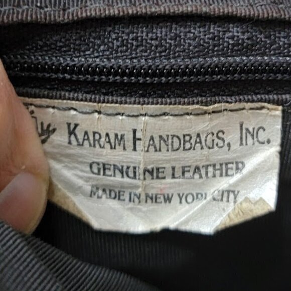 Superb Vintage Ostrich and Snakeskin Shoulder Bag - Picture 9 of 12